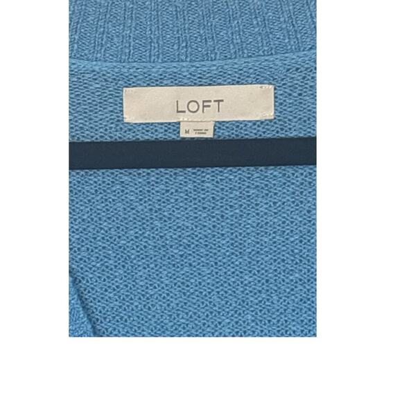 Blue Loft V-Neck Cardigan-Size M-EUC - Picture 3 of 4